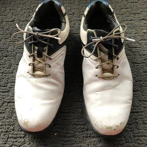 Footjoy men's golf shoes Hydralite size 11M blue/black/white